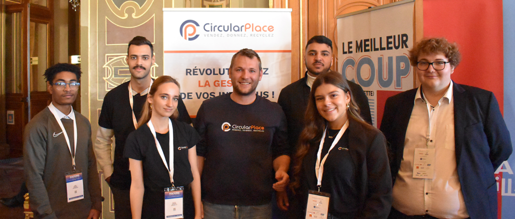 CircularPlace at the Hacking de l’Hôtel de Ville 2022 event