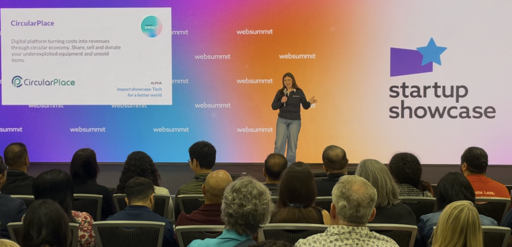 CMO CircularPlace WebSummit Startup showcase