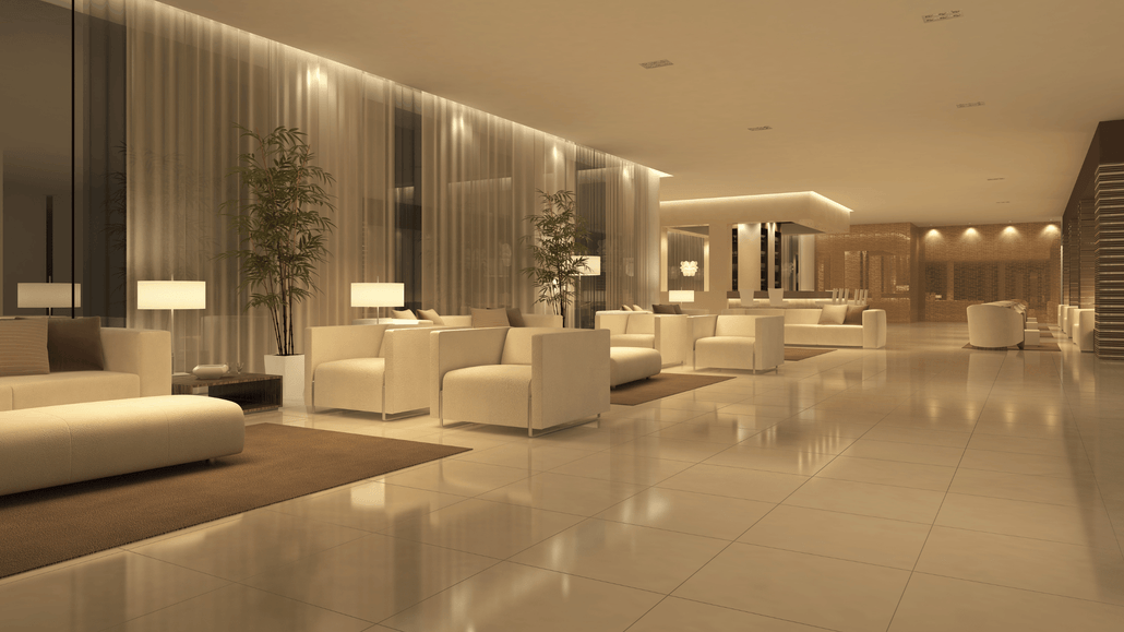 mobilier hôtelier réemployé dans un nouvel établissement Stock : « refurbished hotel furniture lounge